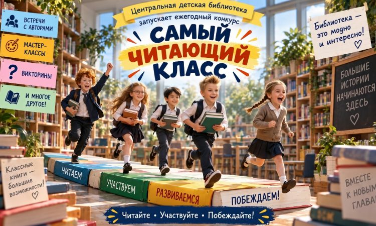 МБУК УЦБС | "Самый читающий класс"